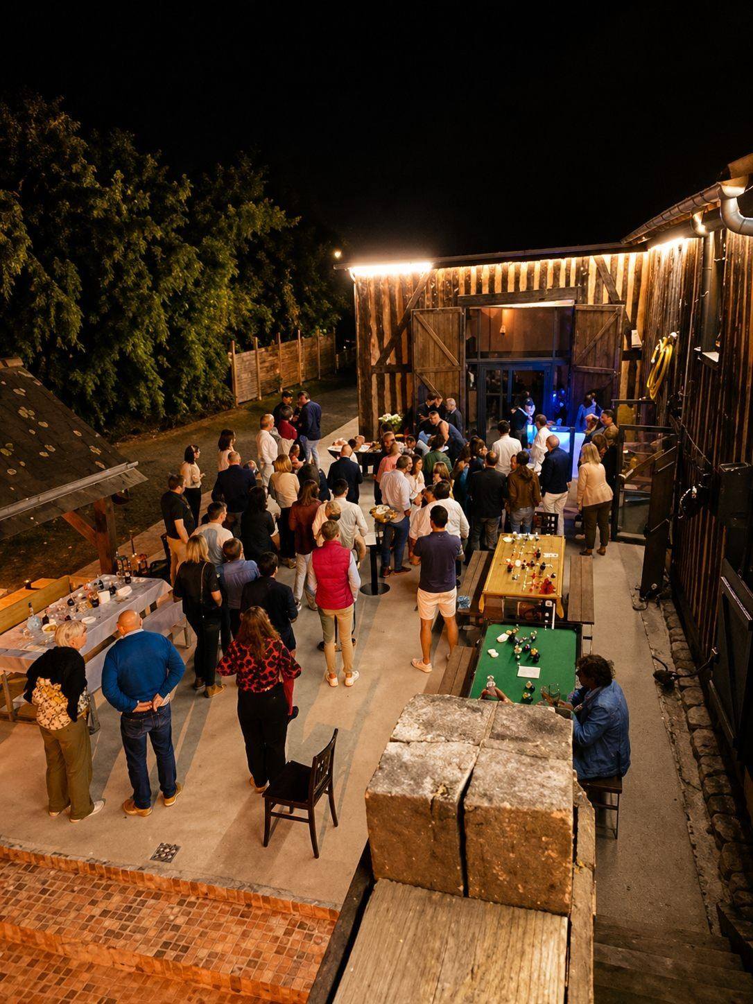 Domaine du Stanley - Orangeraie en soirée