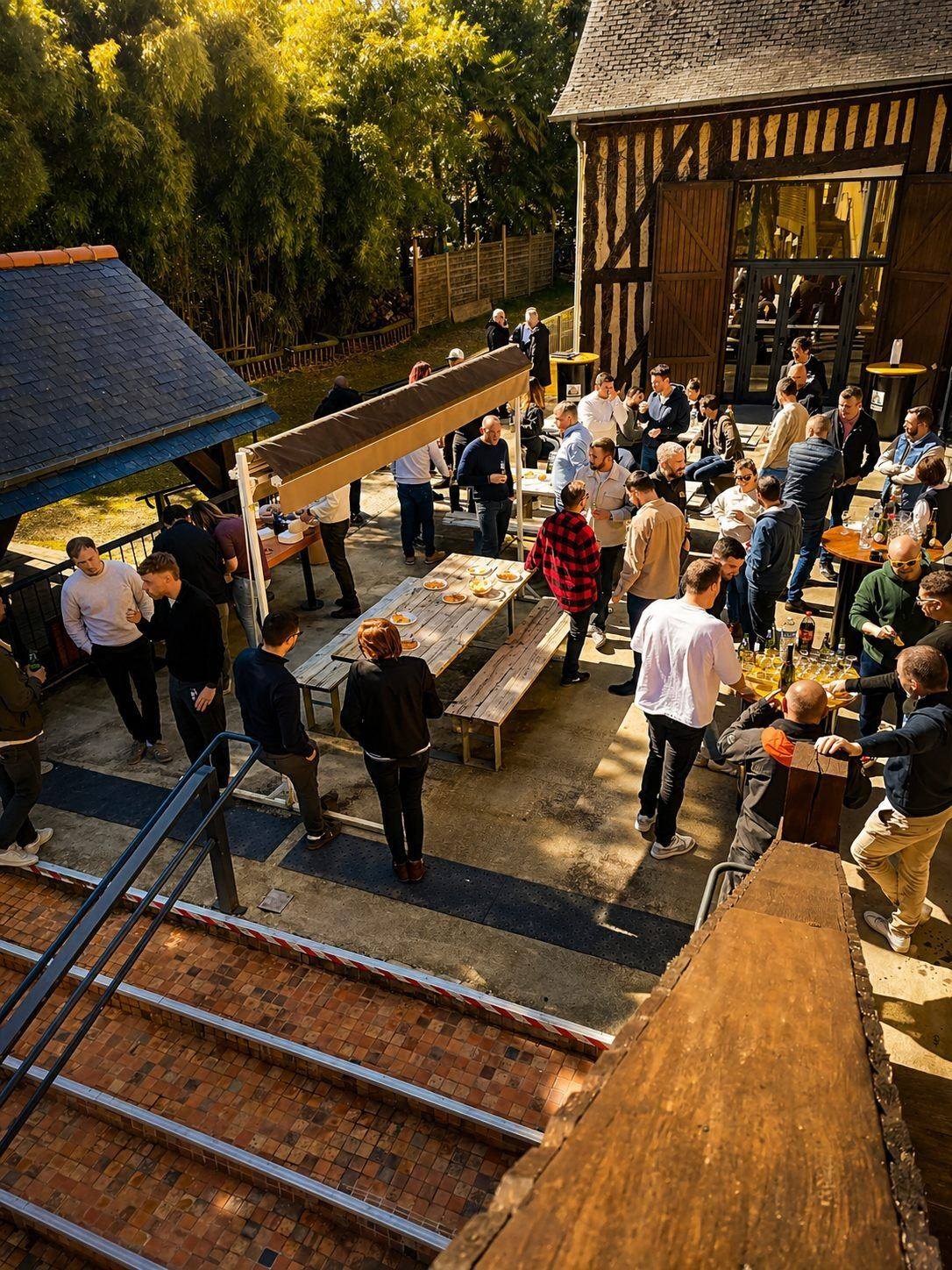 Domaine du Stanley - Terrasse du domaine